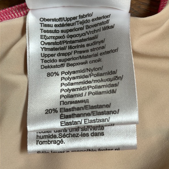 Diva by Rachel Pappo floral Tropical one piece swimsuit Hawaii Barbicore Pink - Picture 17 of 17